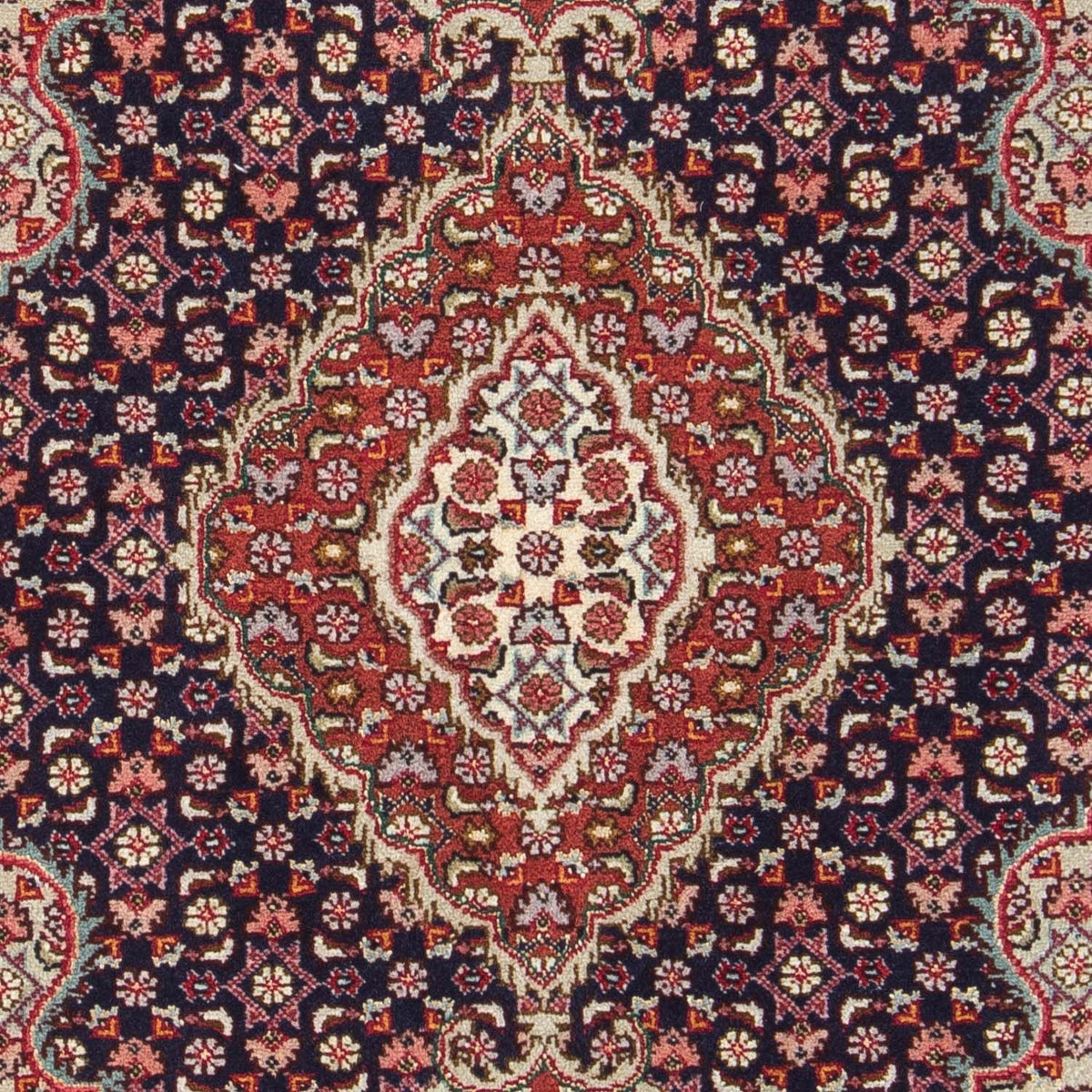 Tapis persan - Tabriz - Royal - 90 x 63 cm - bleu foncé