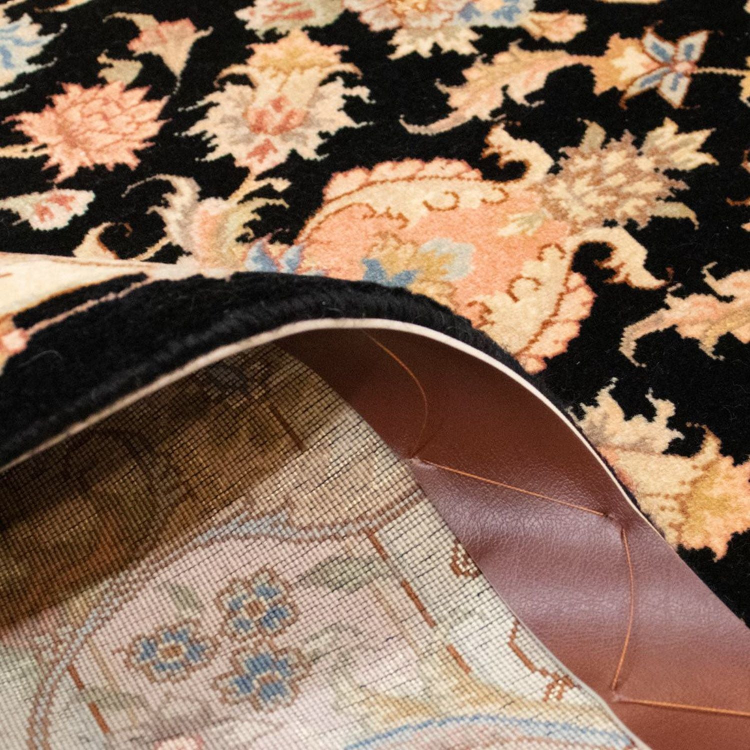 Tapis persan - Tabriz - Royal - 158 x 100 cm - noir