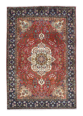 Tapis persan - Nomadic - 147 x 102 cm - rouge