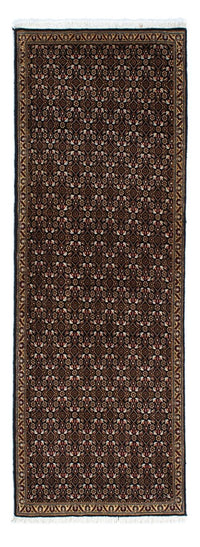 Tapis de couloir Tapis persan - Tabriz - 206 x 70 cm - bleu foncé