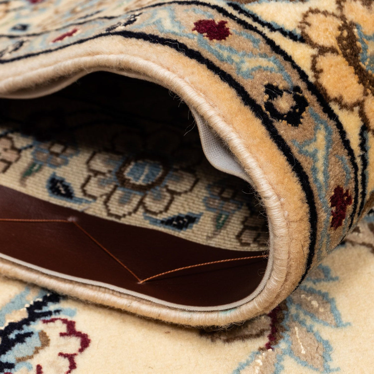 Tapis persan - Nain - Royal - 348 x 250 cm - beige