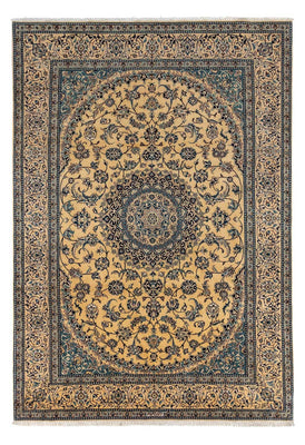 Tapis persan - Nain - Royal - 363 x 245 cm - beige