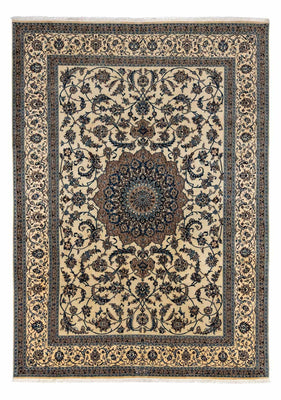 Tapis persan - Nain - Royal - 346 x 250 cm - beige