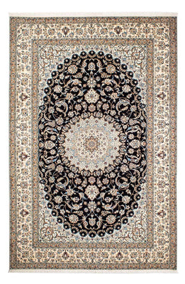 Tapis persan - Nain - Premium - 250 x 170 cm - bleu foncé