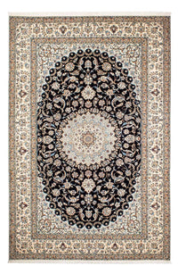 Tapis persan - Nain - Premium - 250 x 170 cm - bleu foncé