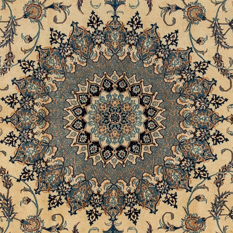 Tapis persan - Nain - Premium - 356 x 250 cm - beige foncé