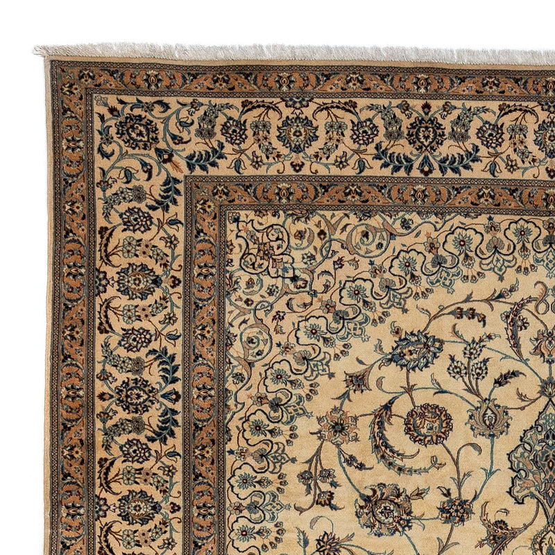 Tapis persan - Nain - Premium - 356 x 250 cm - beige foncé