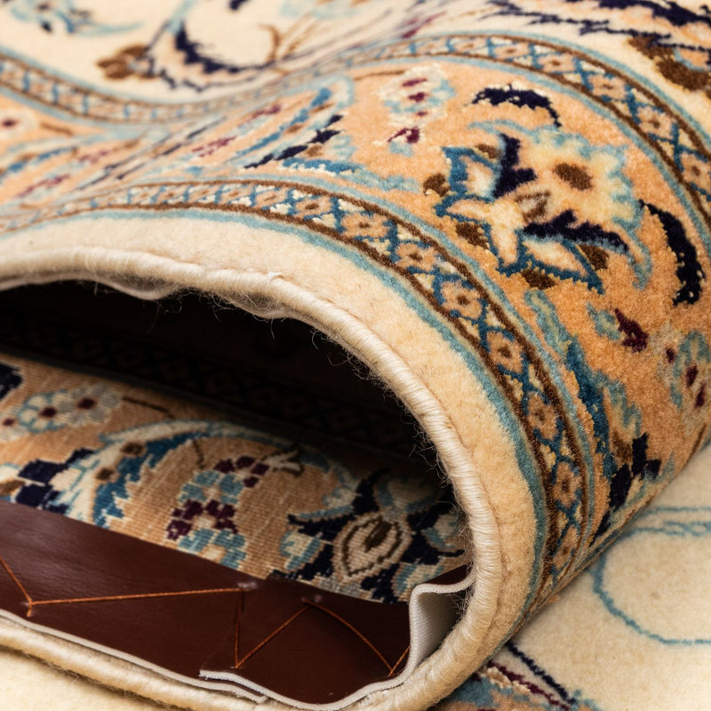 Tapis persan - Nain - Premium - 356 x 250 cm - beige foncé