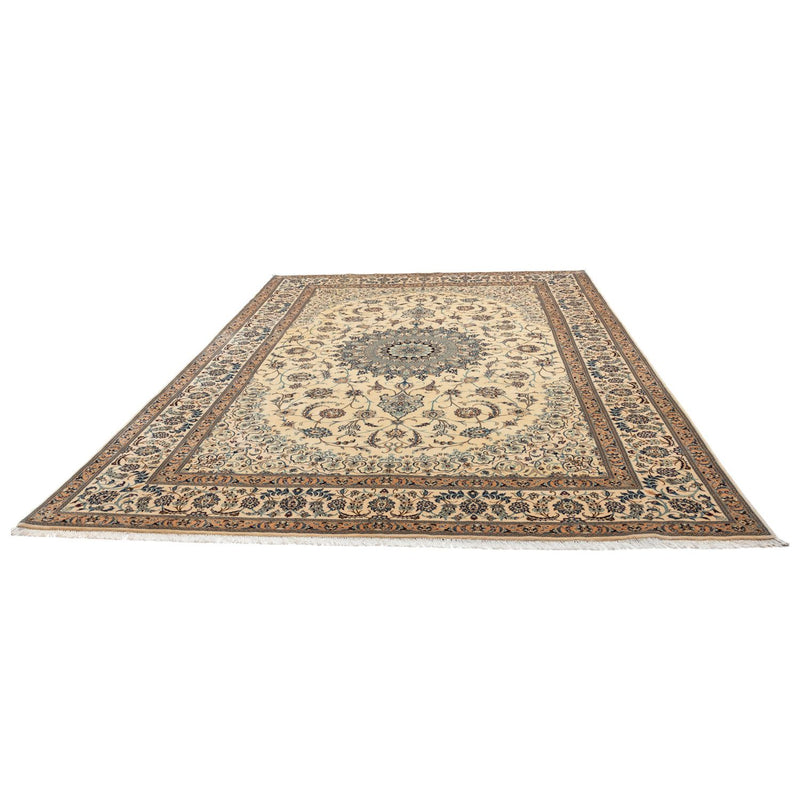 Tapis persan - Nain - Premium - 356 x 250 cm - beige foncé