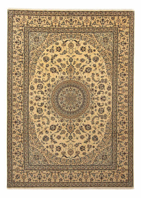 Tapis persan - Nain - Royal - 408 x 302 cm - beige