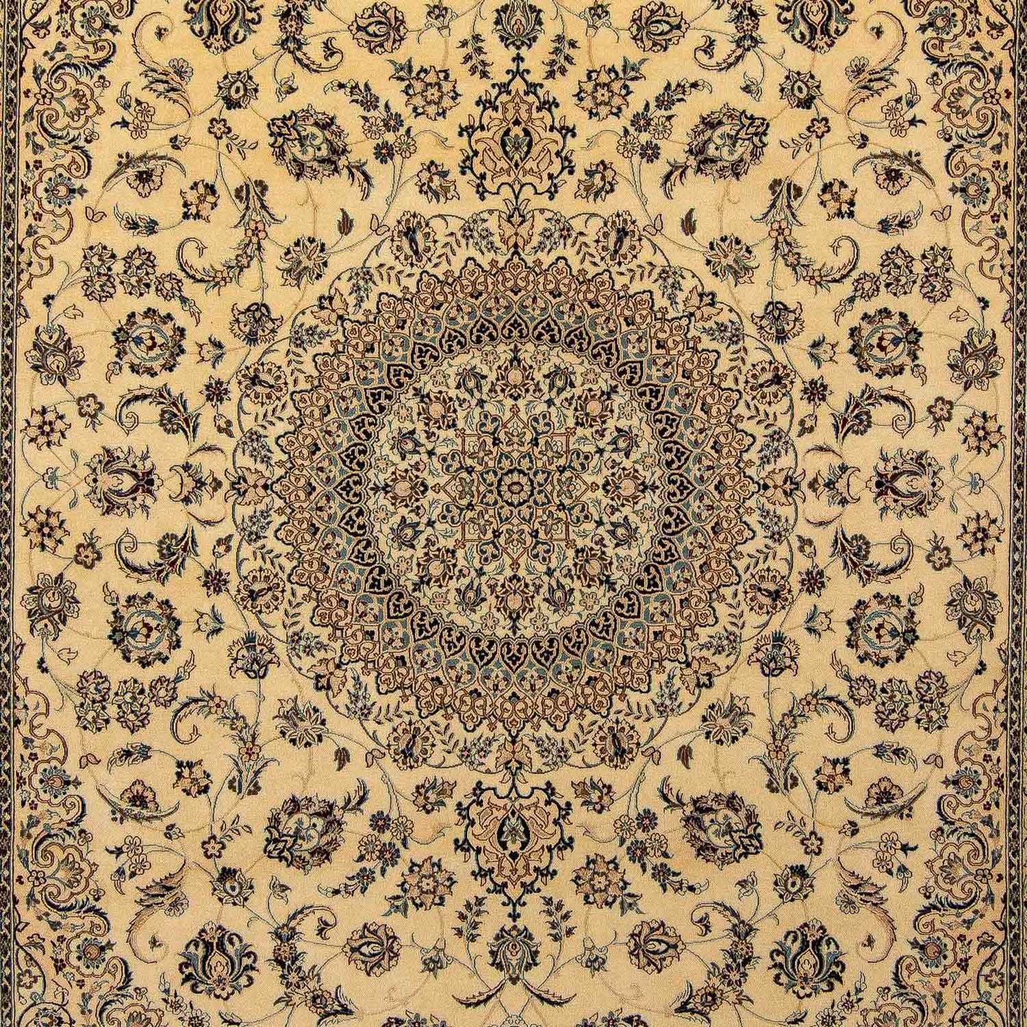 Tapis persan - Nain - Royal - 408 x 302 cm - beige
