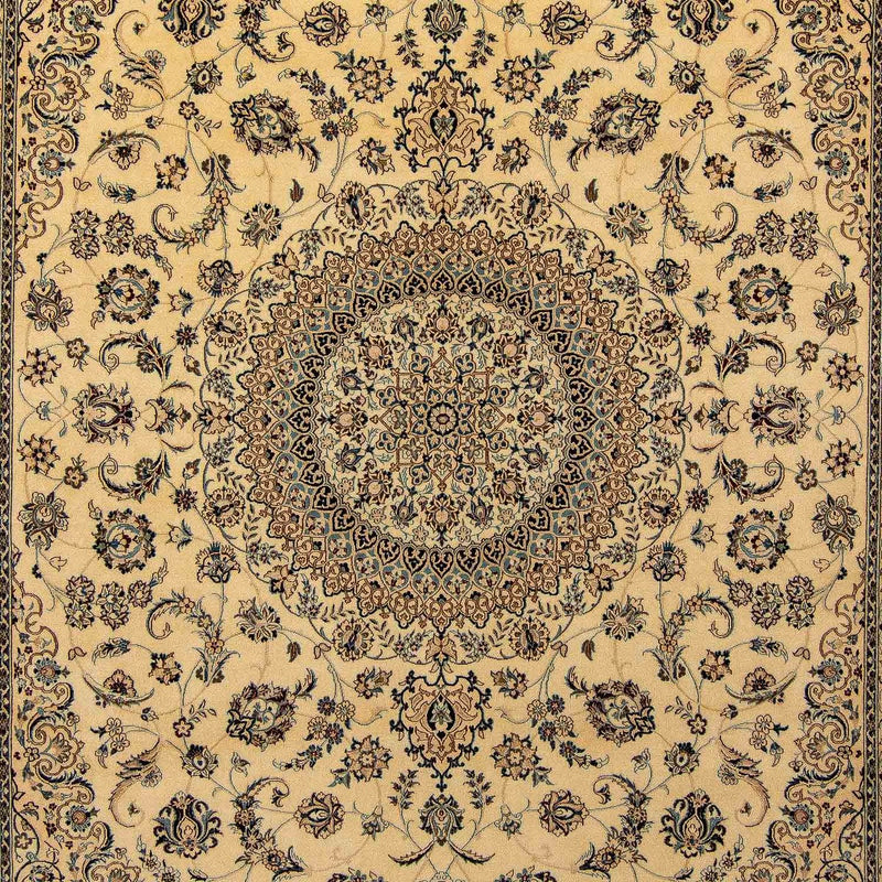 Tapis persan - Nain - Royal - 408 x 302 cm - beige