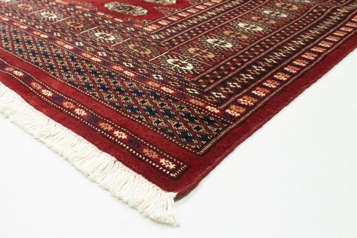 Tapis afghan - Boukhara - 244 x 198 cm - rouge