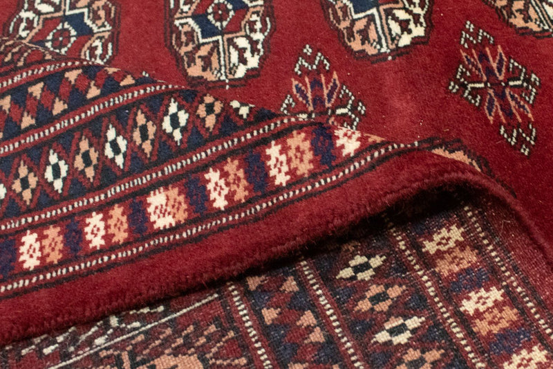 Tapis afghan - Boukhara - 244 x 198 cm - rouge