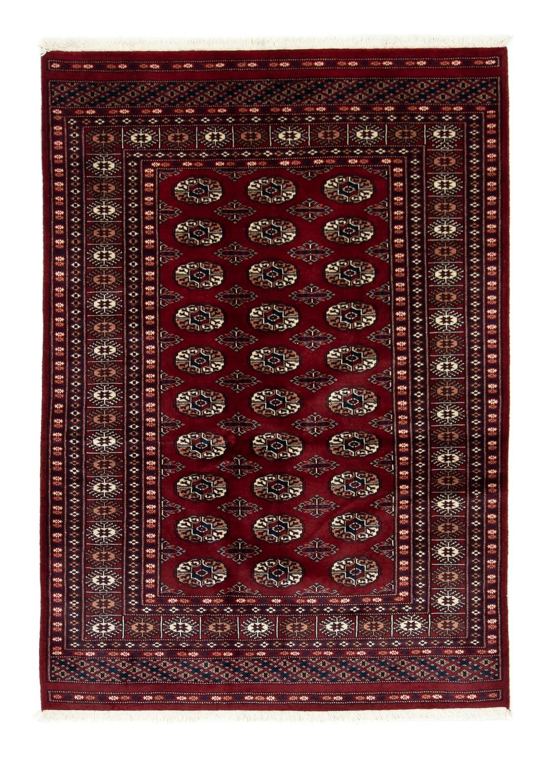 Tapis afghan - Boukhara - 177 x 125 cm - rouge