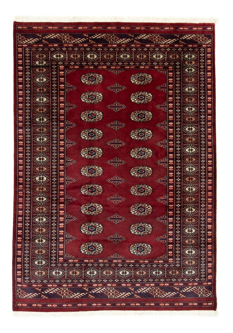 Tapis afghan - Boukhara - 182 x 123 cm - rouge