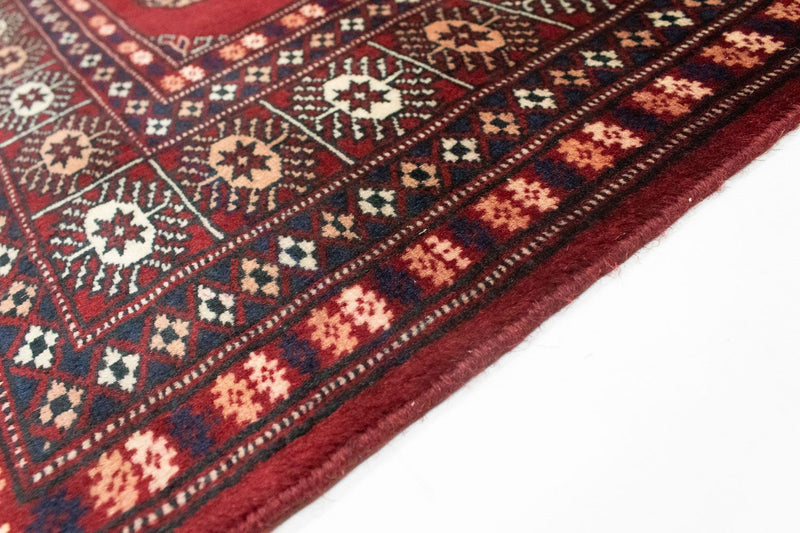 Tapis afghan - Boukhara - 182 x 123 cm - rouge