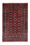 Tapis afghan - Boukhara - 178 x 122 cm - rouge
