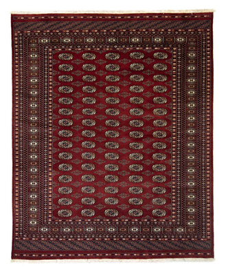 Tapis afghan - Boukhara - 241 x 197 cm - rouge