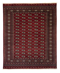 Tapis afghan - Boukhara - 241 x 197 cm - rouge