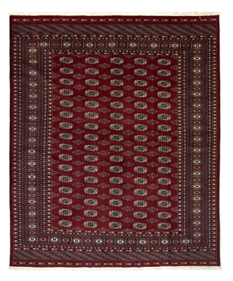 Tapis afghan - Boukhara - 238 x 200 cm - rouge