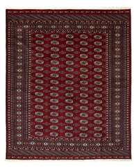 Tapis afghan - Boukhara - 238 x 200 cm - rouge