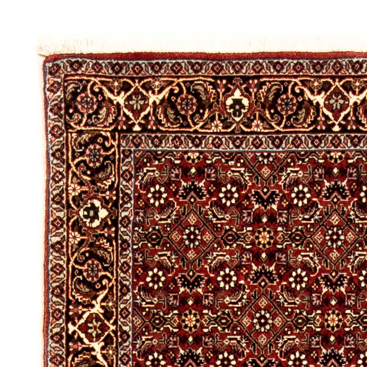 Tapis de couloir Tapis persan - Bidjar - 298 x 83 cm - multicolore