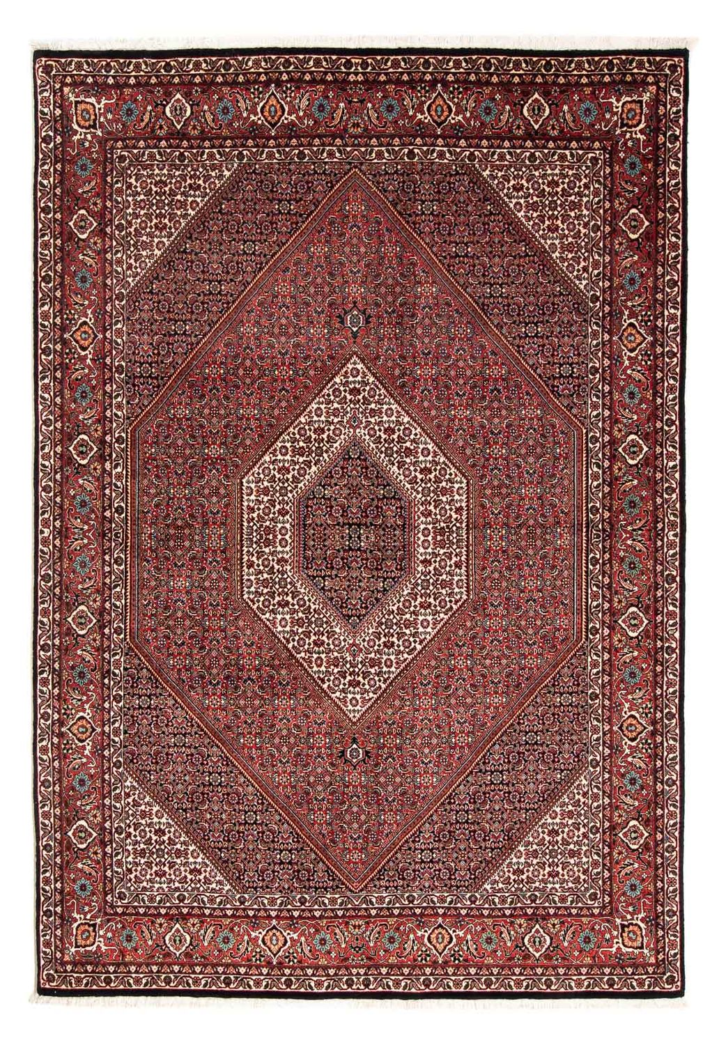 Tapis persan - Bidjar - 239 x 166 cm - multicolore