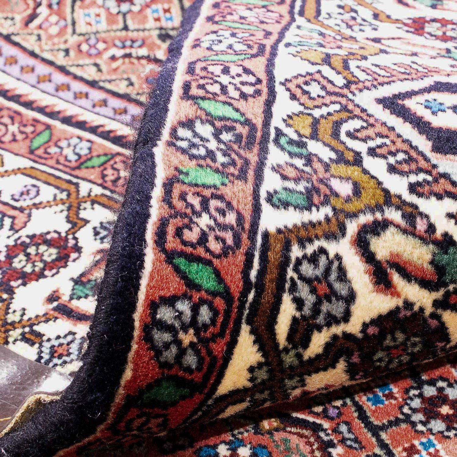 Tapis persan - Bidjar - 172 x 111 cm - saumon