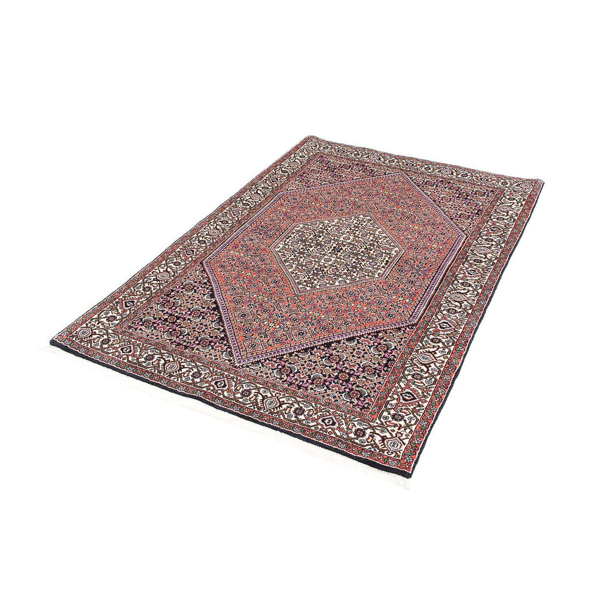 Tapis persan - Bidjar - 172 x 111 cm - saumon