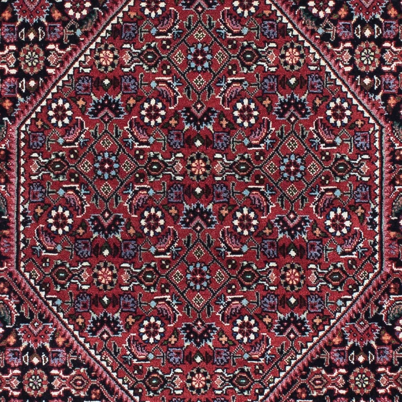 Tapis de couloir Tapis persan - Bidjar - 213 x 75 cm - bleu foncé