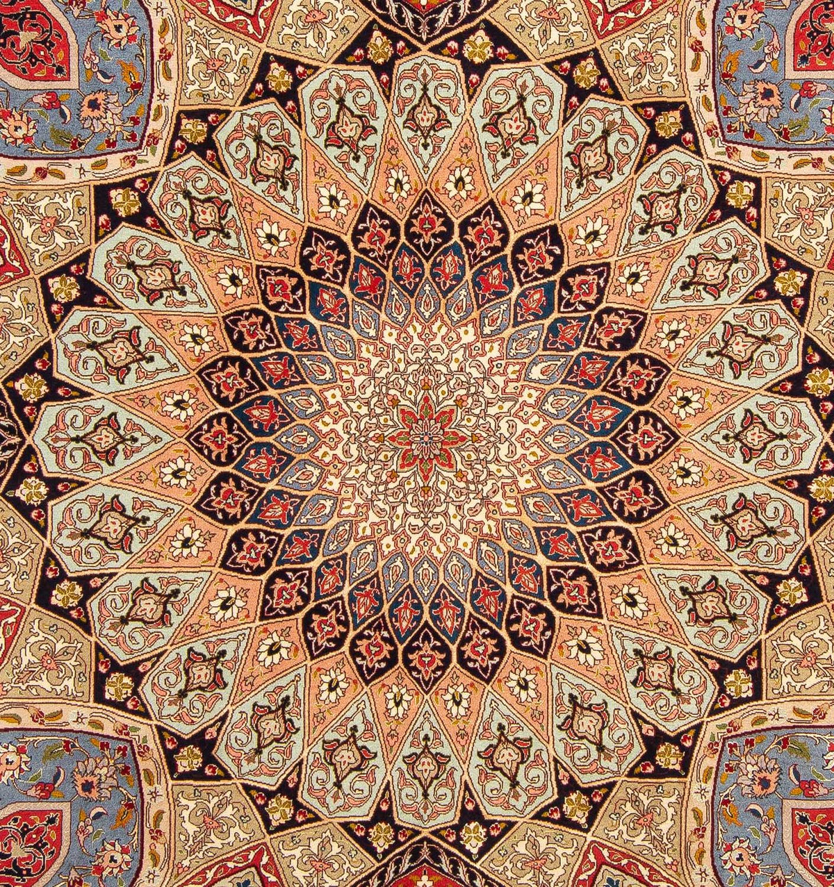 Tapis persan - Tabriz - Royal - 250 x 204 cm - multicolore