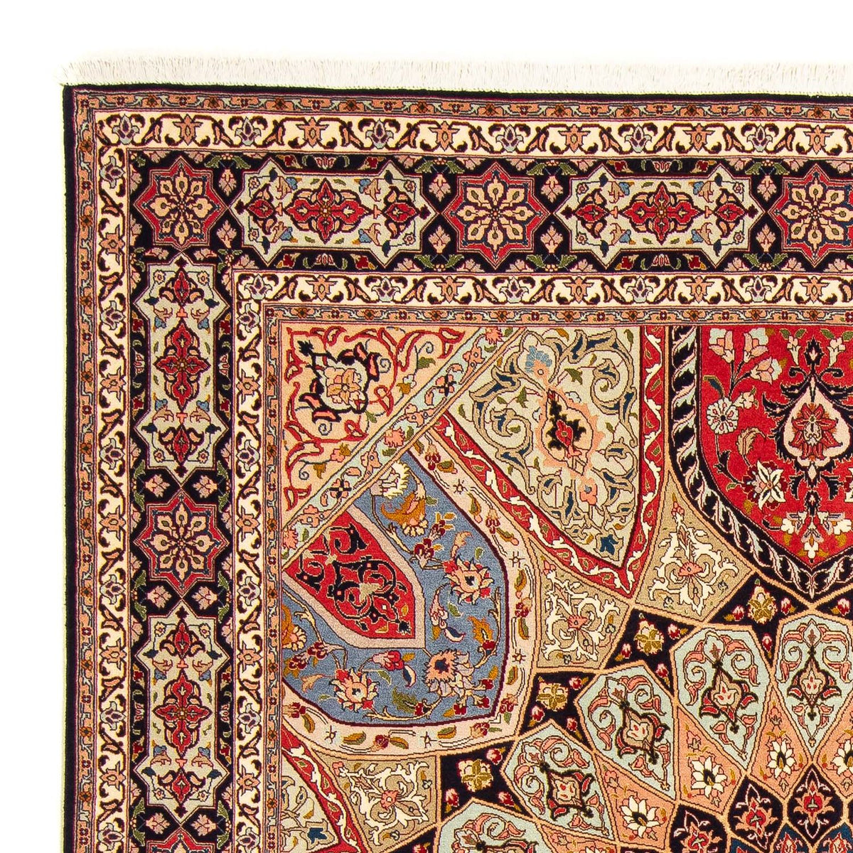 Tapis persan - Tabriz - Royal - 250 x 204 cm - multicolore