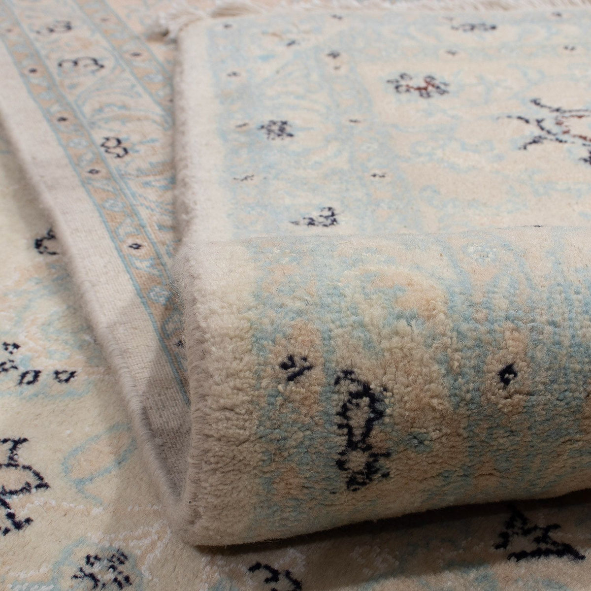 Tapis persan - Nain - 350 x 248 cm - marron clair