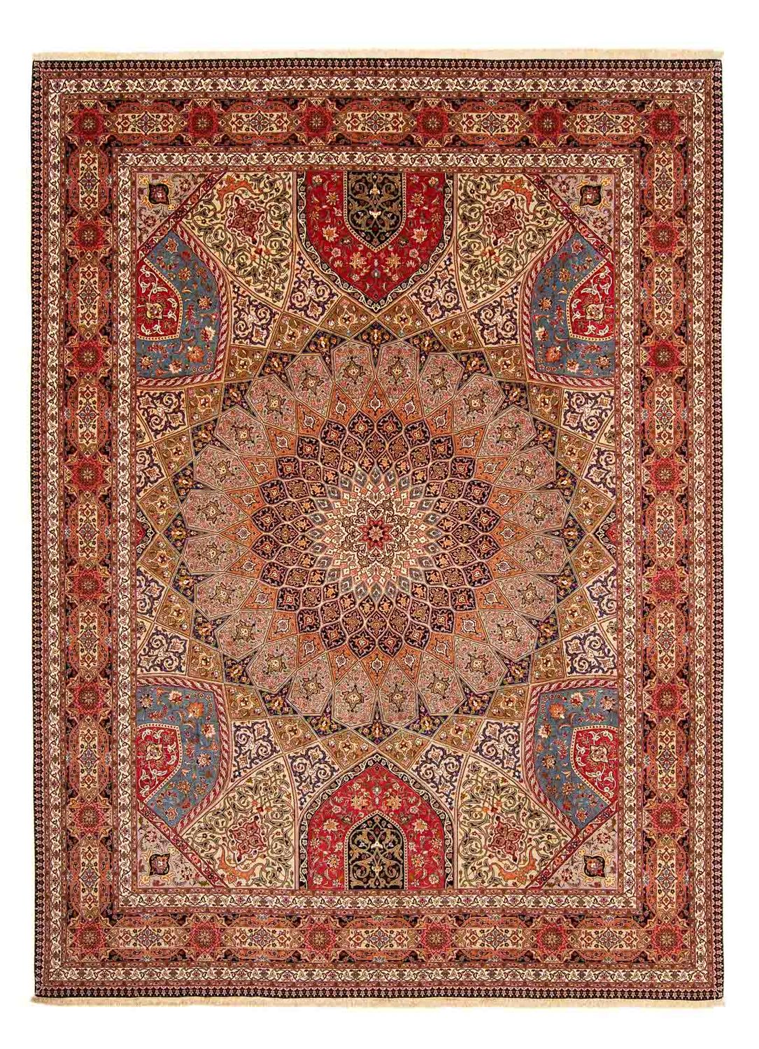 Tapis persan - Tabriz - Royal - 400 x 298 cm - multicolore