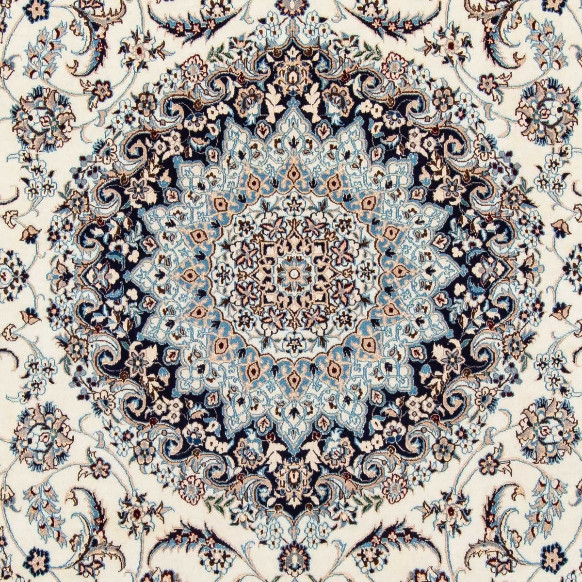 Tapis persan - Nain - Royal - 295 x 194 cm - beige