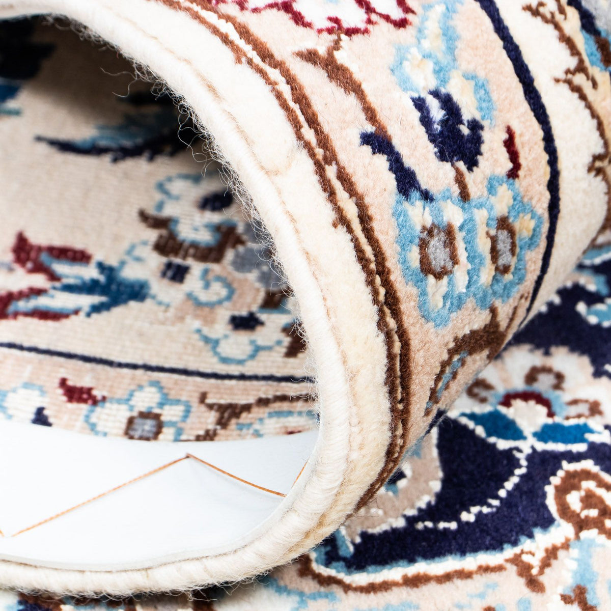 Tapis persan - Nain - Royal - 295 x 194 cm - beige