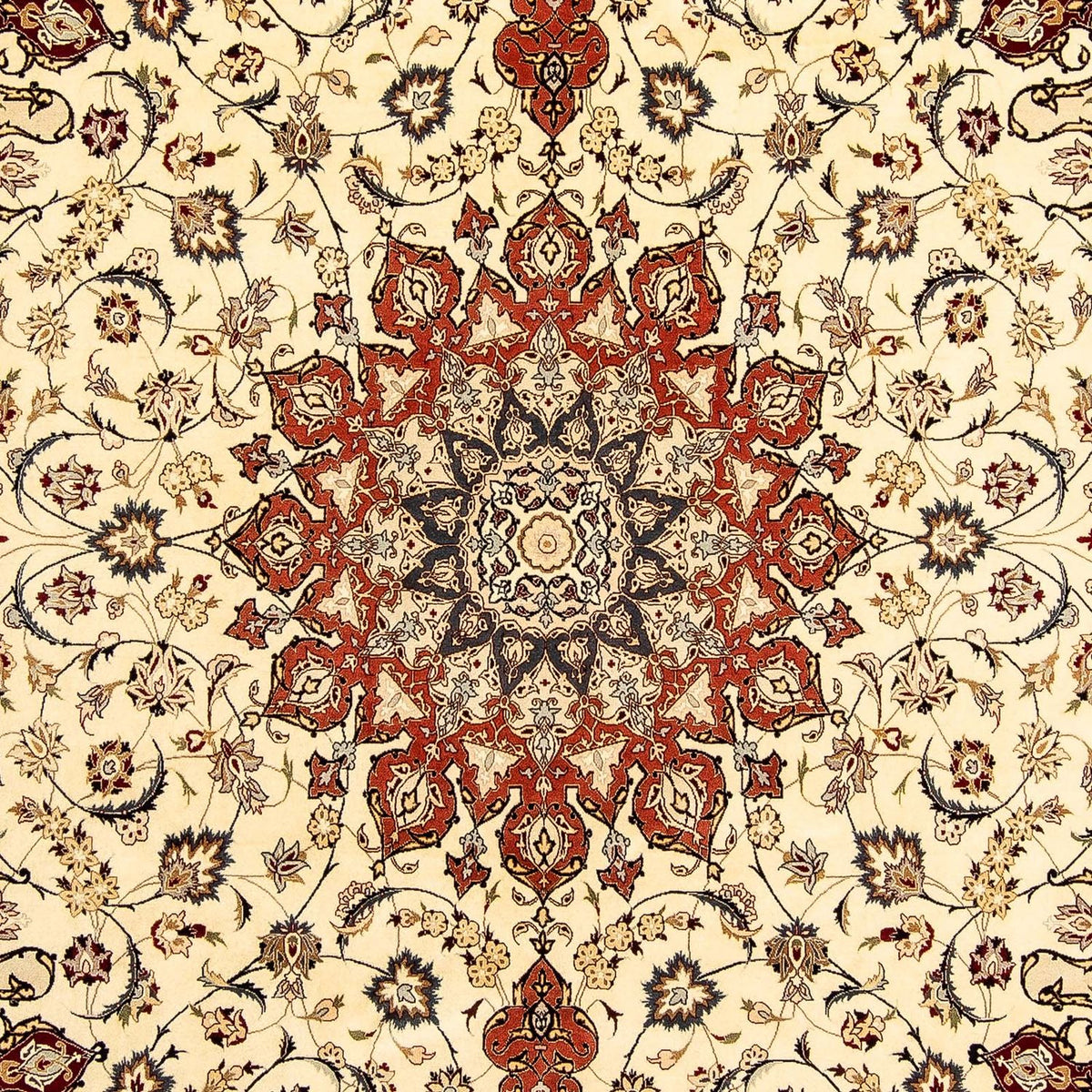 Tapis persan - Tabriz - Royal - 349 x 252 cm - beige