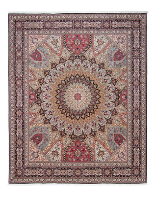 Tapis persan - Tabriz - Royal - 303 x 254 cm - multicolore