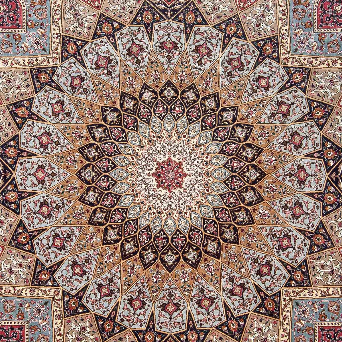 Tapis persan - Tabriz - Royal - 303 x 254 cm - multicolore