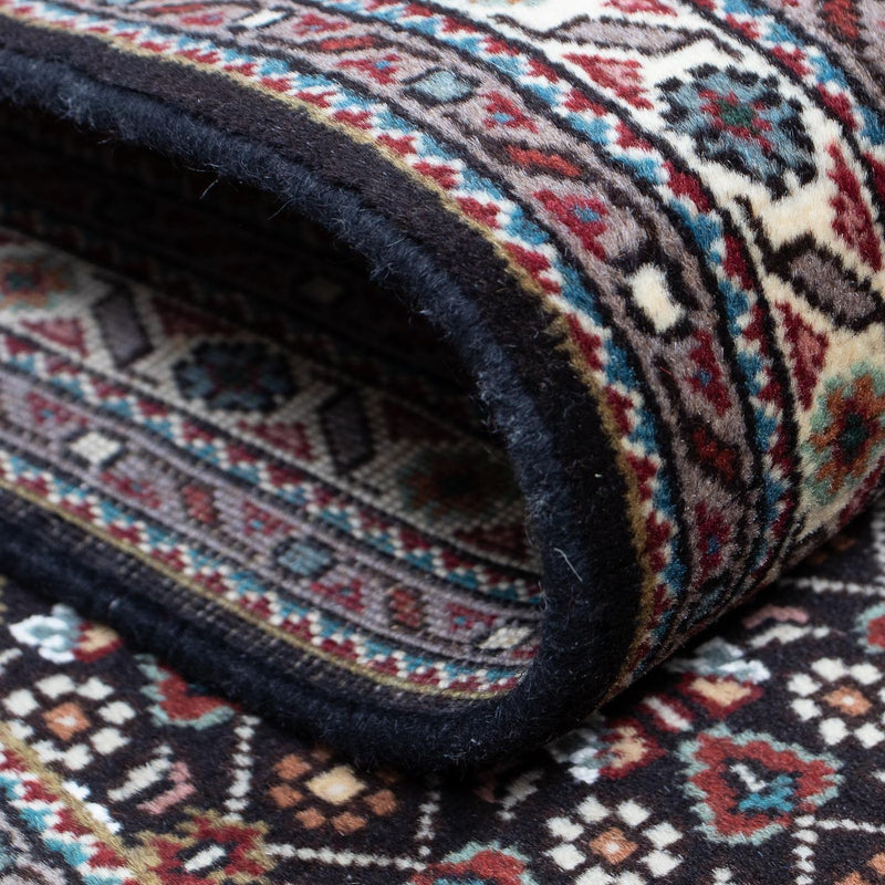 Tapis de couloir Tapis persan - Tabriz - 391 x 70 cm - gris