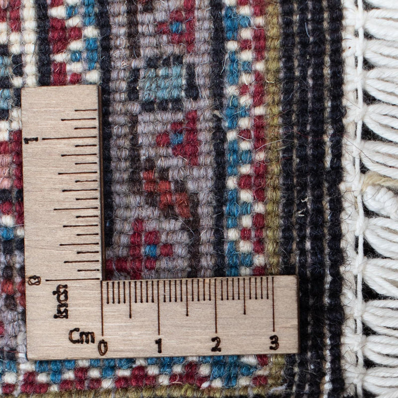 Tapis de couloir Tapis persan - Tabriz - 391 x 70 cm - gris
