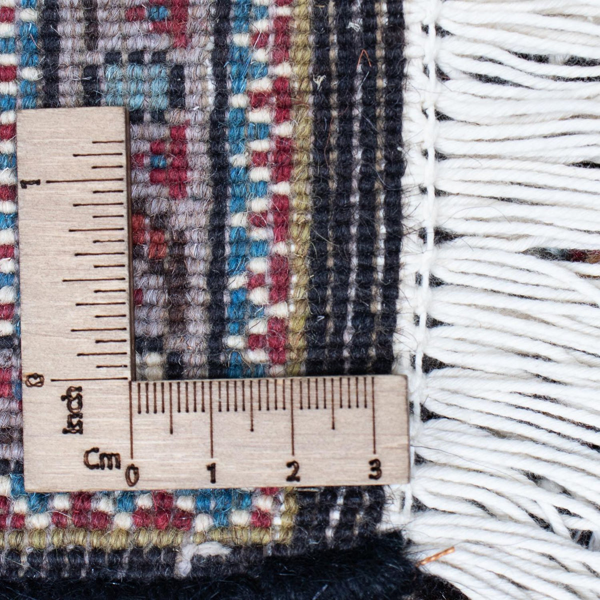 Tapis de couloir Tapis persan - Tabriz - 392 x 67 cm - gris