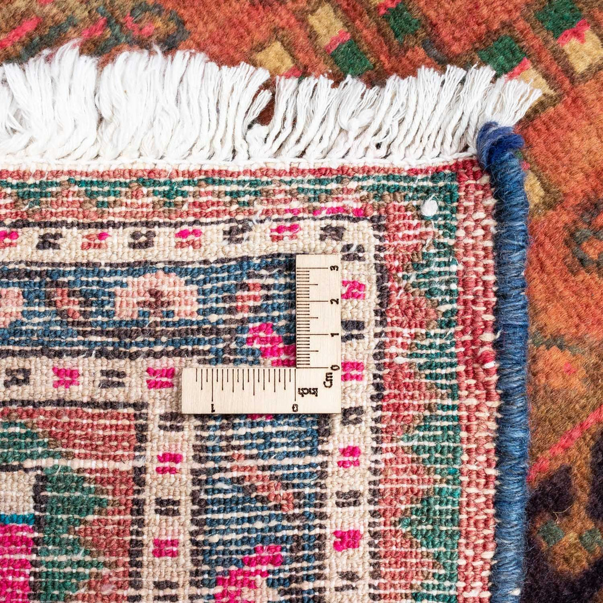 Tapis persan - Nomadic - 130 x 90 cm - rouge clair