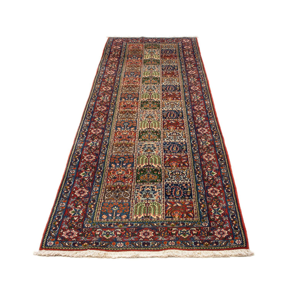 Tapis de couloir Tapis persan - Classique - 296 x 82 cm - rouge clair