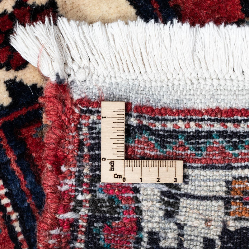 Tapis persan - Nomadic - 116 x 84 cm - rouge foncé