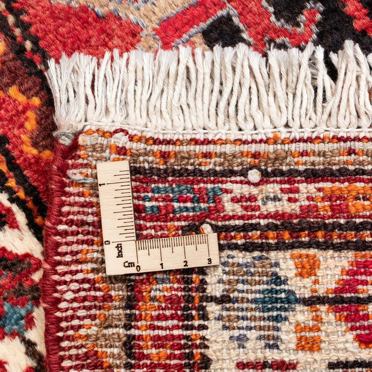 Tapis persan - Nomadic - 145 x 89 cm - rouge clair