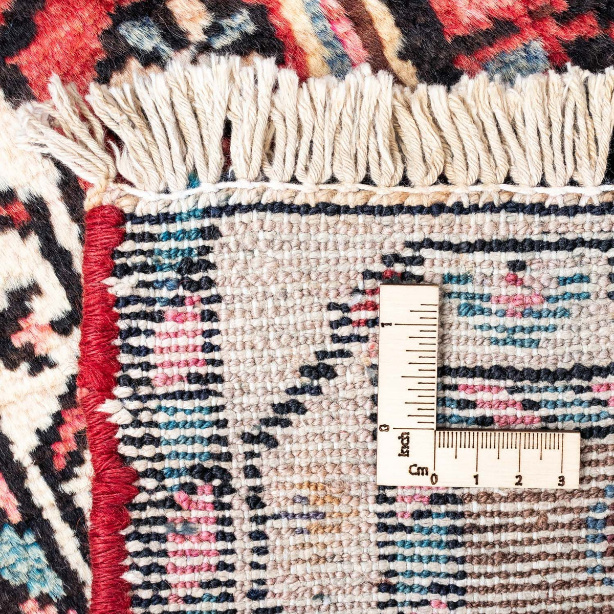 Tapis persan - Nomadic - 127 x 87 cm - rouge clair