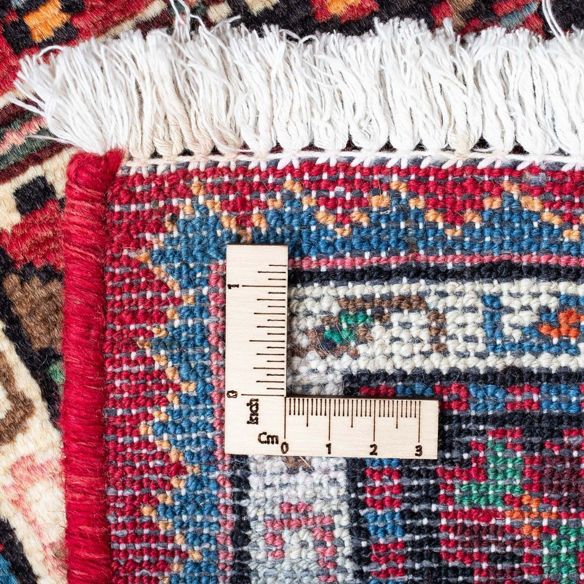 Tapis persan - Nomadic - 127 x 79 cm - rouge clair