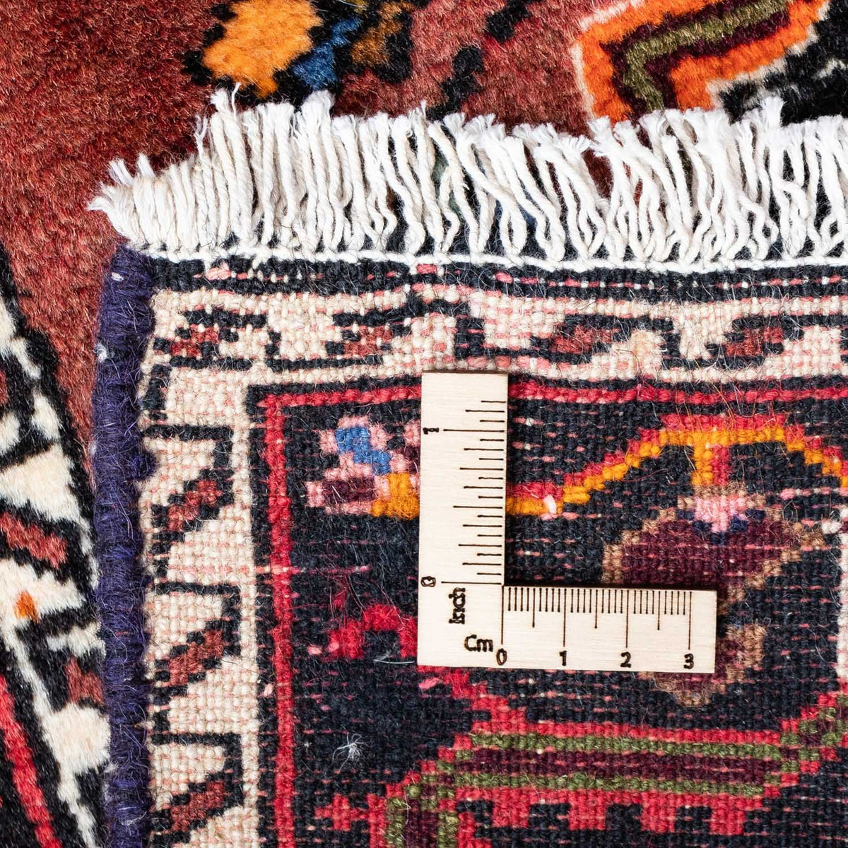 Tapis persan - Nomadic - 125 x 79 cm - bleu foncé